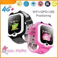 4G Smart Kids Watch Tracker IP67 Waterproof Video Call Monitoring LBS WIFI GPS Positioning Voice Alarm Clock Child Phone Watches
