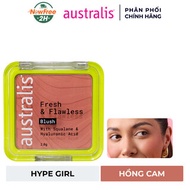 Phấn Má Hồng Australis Mịn Lì Hype Girl - Màu Hồng Cam 2.8g
