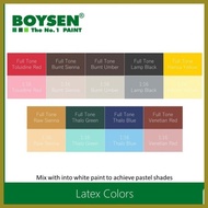 ◰ ♆ ⭐ Boysen latex color paint 1/4 Liter
