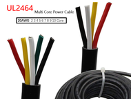 2 3 4 5 6 7 8 9 10 Core Royal Cord 20AWG High Temp Signal Wire PVC Insulated Sheathed Power Cable UL