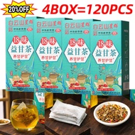 4 Boxes Liver Care Herbal Tea Variety Pack – 18 Flavors Natural Chinese Herbal Blend for Liver Suppo