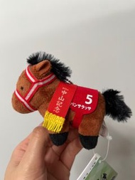 日版 SK Japan Thoroughbred Collection 5號 中山記念 12cm 賽馬公仔 掛飾