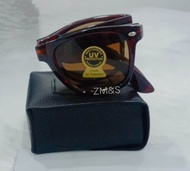 Cermin Mata Lipat Lens kaca Sunglasses