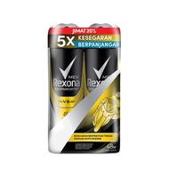 Rexona Men Spray Deodorant V8 135ml x 2 Twin Pack
