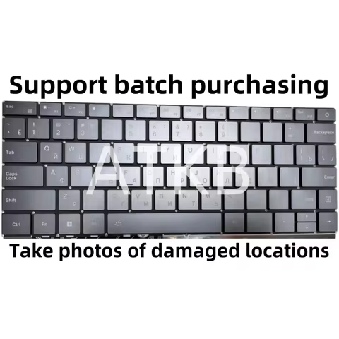 Laptop Keyboard For MB2832001 F0119-001 Black Latin America LA/United States US/ GRAY Russian RU
