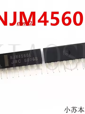 5pieces Original stock NJM4560L NJM4560 SIP-8 IC