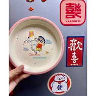 Crayon Shinchan Ceramic Deep Plate (6-Inch)