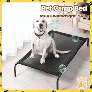 Large Small Size Dog Bed breathable mesh elevated Dog pet bed steel frame house anti skin disease