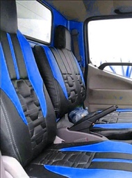 Sarung jok hino truk 130HD kepala kotak motif Viral gratis sarung stir / lapis jok hino dutro / cove
