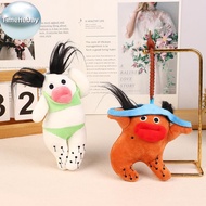 TimeHebay Cute Creative Fugitive Madman Plush Toy Cartoon Stuffed Keychain Lovely Car Key Holder Bag