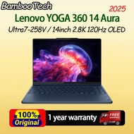 Lenovo YOGA 360 14 Aura Ultra7-258V / 14inch 2.8K 120Hz OLED Touch Screen 32GB 1TB Lenovo YOGA Flip 