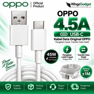 OPPO 4.5A Fast Charging 45W USB-A to Type-C Data Cable