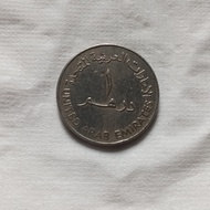 Uang Koin Uni emirate arab 1 dirham 1973