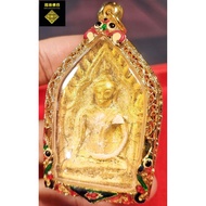 泰国佛牌 Thailand amulets “ 黄金人缘坤平佛 ”泰国顶尖高僧 - 古巴汶玛佛历2557（2014年）这是古巴汶玛大师的头帮坤平佛牌，全限量300枚
㊙️古巴汶玛大师所下的材料都的经典