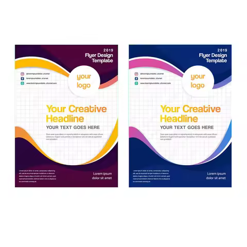 Customized Flyers A4, A5, A6 130gms Paper Printed Poster Color Advertising Flyer Poster Double Sided