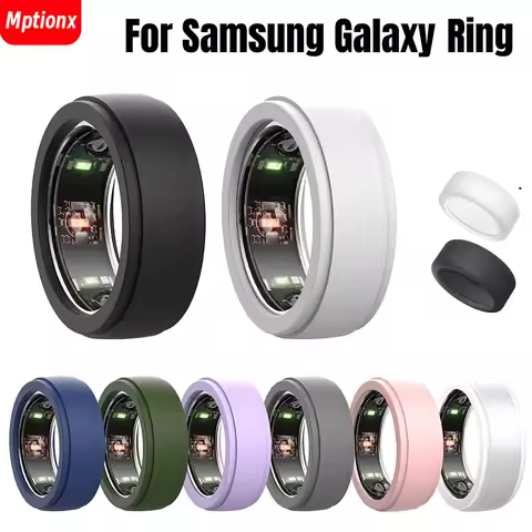 Compatible for Samsung Galaxy Ring Silicone Cover Anti-Scratch Ring Protective Galaxy Ring Sports El