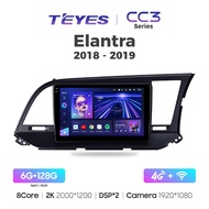 Teyes CC3 Series Hyundai Elantra 2018-2019 Android Car Player 9"