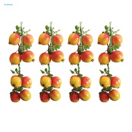 4Pcs Construction: High-quality materials artificial vegetable and fruit decoration durable Maintain