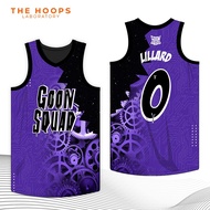 THL Goon Squad Lillard Basketball Jersey  Full Sublimation Vest 3D Print Summer Vest Breathable Comf