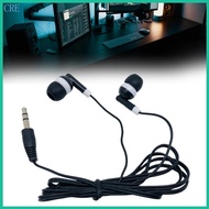 CRE 3 5mm Earbud Headphones Cord in-Ear Earphone Removable Earphone for PC Smartphones MP3 MP4 Playe