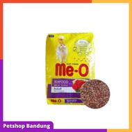 PETSHOP BANDUNG ME-O Adult SEAFOOD Dry Cat Food 500 Grams - 800 Grams - 1 KG / Meo Dry Cat Food