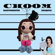 BABYMONSTER CHIQUITA/ BABYMONSTER CROCHET DOLL/ CHIQUITA CROCHET DOLL/ BAEMON/ BABYMONSTER CHOOM PHO