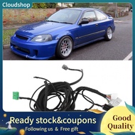 Cloudshop K?swap Conversion Harness ABS Flexible Swap Wiring Replacement for Civic K20A K20A2 K24 Se