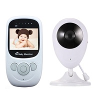 Baby Monitor portable Nanny Security Camera IR LED Night Vision intercom Temperature Monitoring Wireless Video sound machine