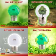 OKAS G45 multi-colored decorative LED lemon bulb