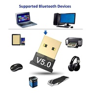Wireless Bluetooth 5.0 Receiver USB Dongle Audio Adapter Transmitter for PC Computer Laptop