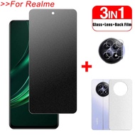 Matte Tempered Glass Screen Protector For Realme 14 14X 13 13+ 12 12+ 12X 10 10T 9 9i 8 8i 7 6 6i 5 