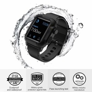 Waterproof case + strap for Apple Watch band 6 5 4 SE iwatch band 44mm 40mm Silicone Strap iwatch 3 42mm Accessories