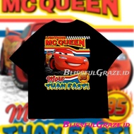 BLISSFULGRAZE.ID || T-shirt McQueen || Kaos McQueen || Kaos Couple McQueen Sally