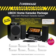 [SG] Powerhouse Slim Home Karaoke System + Powerhouse Touchscreen Jukebox KTV System / Karaoke Box - Karaoke Set