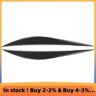 Carbon Fiber Car Front Headlight Eyebrows Sticker Trim Decoration Accessories for - 3 Series F30 320