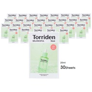 [ Torriden ] Balanceful Cica Mask 25ml X 30 Sheets / Torriden Mask Pack / Torriden Sheet Mask / Torr