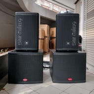 Paket Sound System Speaker Aktif JBL EON715 Subwoofer Aktif 18 Inch BareTone SW18 Original