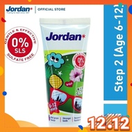 Jordan Step 2 New Permanent Teeth Toothpaste 75g (6-12Years)