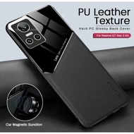 Original Soft Case Realme GT Neo 3 Case Plexiglass Leather Casing Cover Full Protection Saung Hp Ultra Thin Persisi Anti Shock Original Ori