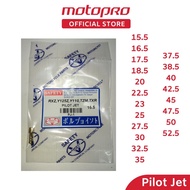 YAMAHA RXZ Y125Z Y110 TZM TXR Pilot Jet 15.5 16.5 17.5 18.5 20 22.5 23 27.5 32.5 35 37.5 38.5 42.5 4