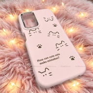 Case for Samsung A05S / A15 / A25 / A35 / A55 in pastel pink, fat and flexible cover