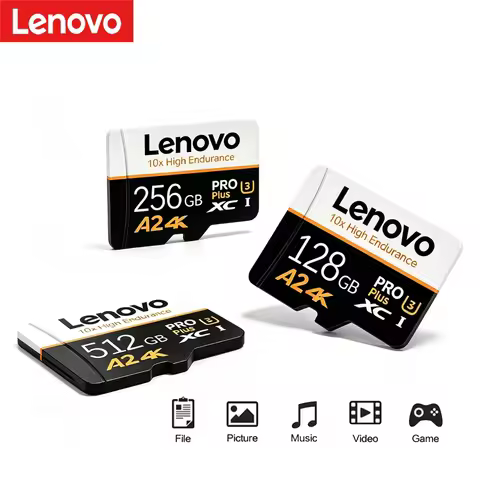 Lenovo 128GB Flash SD Memory Card 256GB 512GB High Speed Micro TF SD Card Memoria SD Micro Card For 