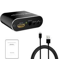 4K 60Hz HDMI ARC Audio Extractor 5.1 CH HDMI to Optical Toslink SPDIF + 3.5mm AUX Jack Stereo Audio 