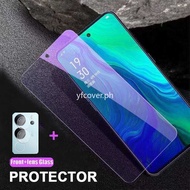 Vivo V29e 5G Tempered Glass For Vivo Y36 Y27 Y35 Y16 Y02 Y02s Y22s Y77 Y76 Y75 Y72 5G 4G Y50 Y30 Y33s 2 in 1 Anti Blue Light Ray Protective Screen Protector