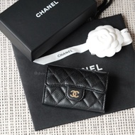 Chanel Classic Cardholder 經典單層卡包 黑金