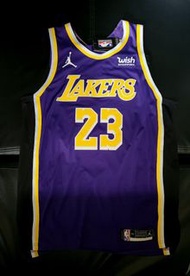James  湖人 Au jersey lakers  球衣52 Xl