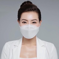 Package of 6 4D Masks - YOKI Premium 4 Layers, Reusable Masks, Antibacterial, Dustproof, No Lipstick