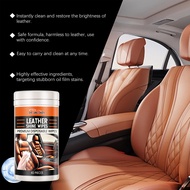 【Exclusive】 40Pcs Car Interior Cleaner Wipes Car Wipes Conditioning Wipes Plastic Restore Polish