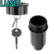 LUSIT Sprinkler Key Hider, ABS Impact Resistant Key Cash Box, Outdoor Simulated Sprinkler Waterproof