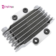 Motorcycle   Cooling Radiator 85Ml Universal Silver Aluminum for 100Cc-250Cc Motorcycle Dirt Bike At